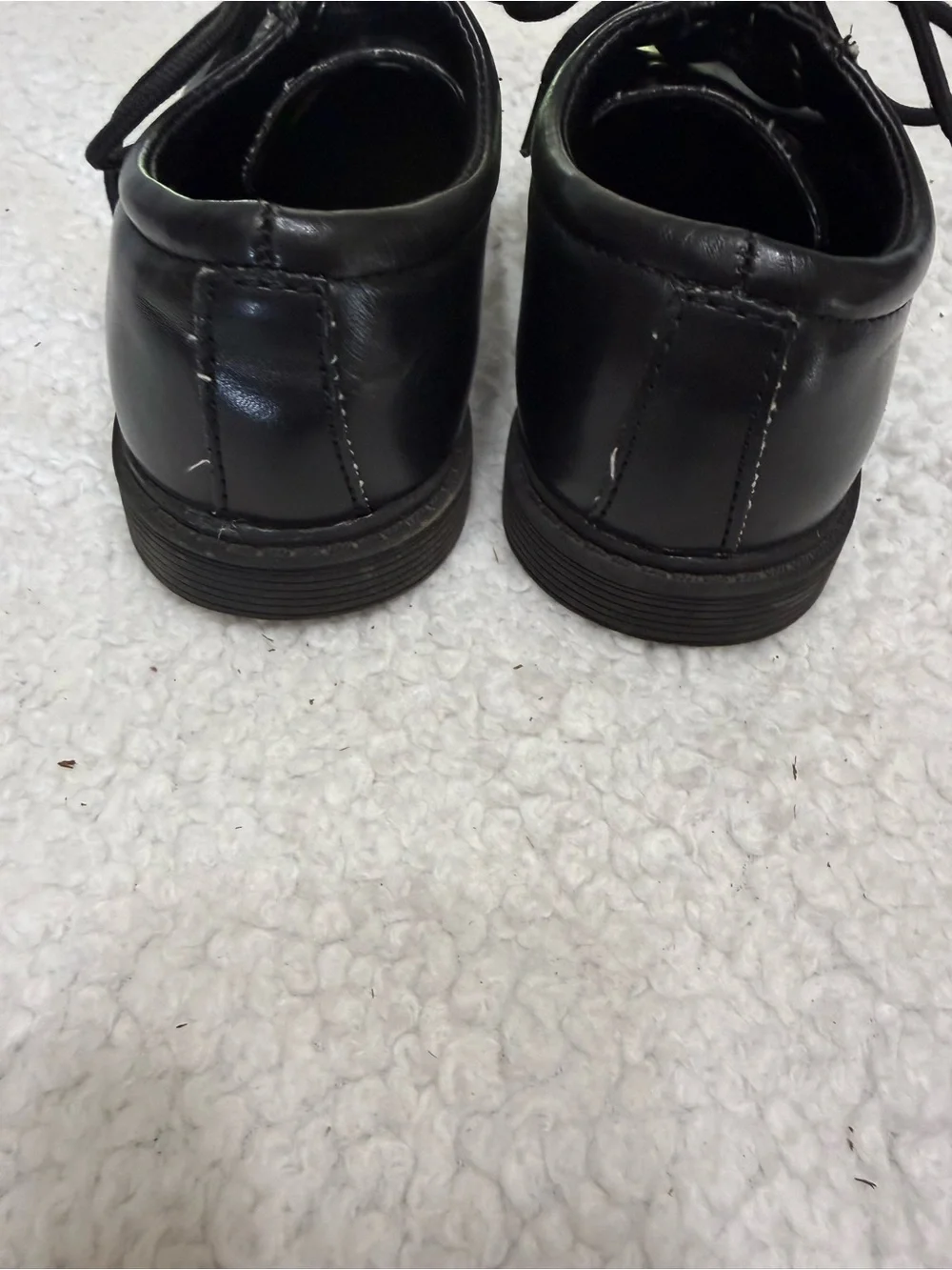 Boys Stacy Adams Lace up Black Dress Shoes Leather size 13M 41179-001